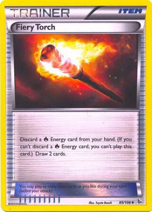 Fiery Torch - Miscellaneous Cards & Products #89 Pokemon card