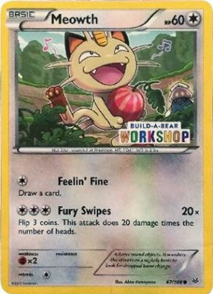 Meowth - Miscellaneous Cards & Products #67 Pokemon card