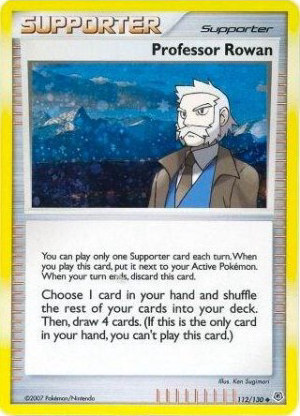 Professor Rowan - Miscellaneous Cards & Products #112 Pokemon card