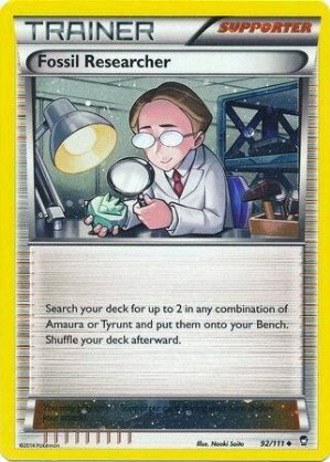 Fossil Researcher - Miscellaneous Cards & Products #92 Pokemon card