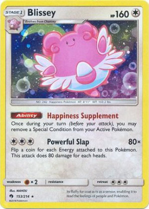 Blissey - Miscellaneous Cards & Products #153 Pokemon card