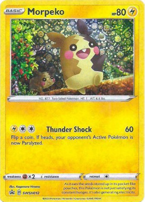 Morpeko - Miscellaneous Cards & Products #SWSH012 Pokemon card