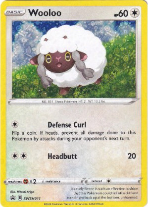 Wooloo - Miscellaneous Cards & Products #SWSH011 Pokemon card