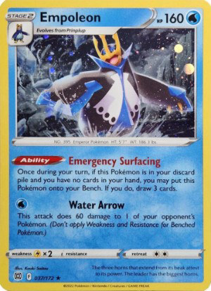 Empoleon - Miscellaneous Cards & Products #37 Pokemon card