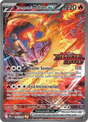 Team Rocket's Moltres ex - Miscellaneous Cards & Products #229 Pokemon card