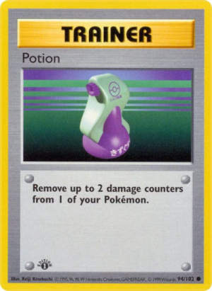 Potion - Base Set (Shadowless) #94 Pokemon card