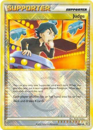 Judge - League & Championship Cards #78 Pokemon card