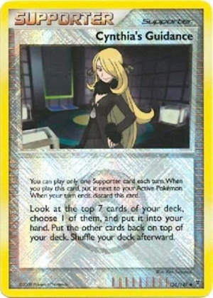 Cynthia's Guidance - League & Championship Cards #136 Pokemon card