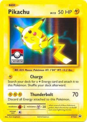 Pikachu - League & Championship Cards #XY202 Pokemon card
