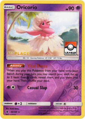 Oricorio - League & Championship Cards #55 Pokemon card