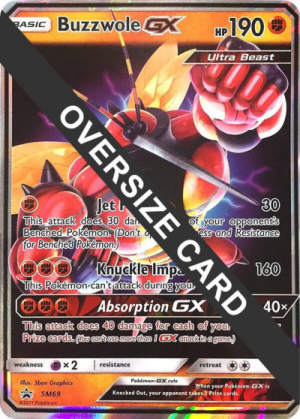 Buzzwole GX - Jumbo Cards #SM69 Pokemon card