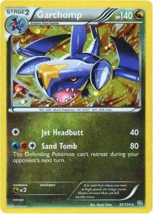 Garchomp - Blister Exclusives #91 Pokemon card