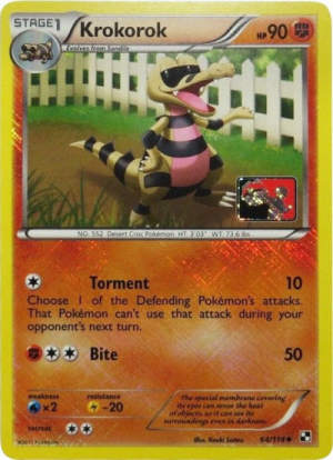Krokorok - League & Championship Cards #64 Pokemon card