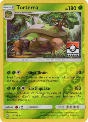 Torterra - League & Championship Cards #9 Pokemon card