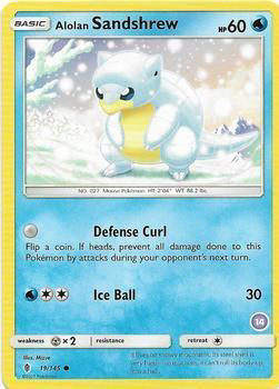 Alolan Sandshrew - SM Trainer Kit: Alolan Sandslash & Alolan Ninetales #19 Pokemon card