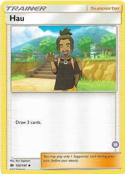 Hau - SM Trainer Kit: Alolan Sandslash & Alolan Ninetales #120 Pokemon card