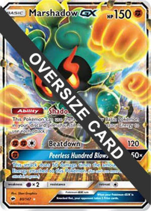 Marshadow GX - Jumbo Cards #80 Pokemon card
