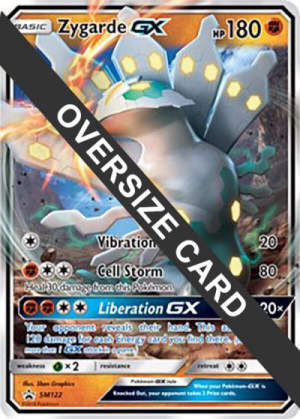 Zygarde GX - Jumbo Cards #SM122 Pokemon card