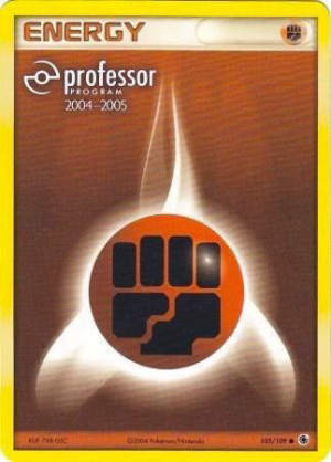 Fighting Energy - Professor Program Promos #105 Pokemon card