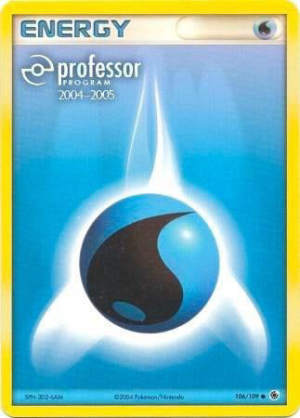 Water Energy - Professor Program Promos #106 Pokemon card