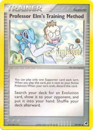 Professor Elm's Training Method - Professor Program Promos #79 Pokemon card