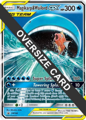 Magikarp & Wailord GX - Jumbo Cards #SM166 Pokemon card