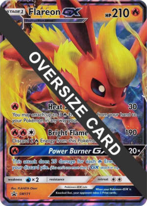 Flareon GX - Jumbo Cards #SM171 Pokemon card
