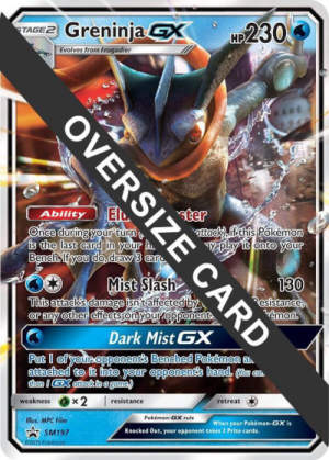 Greninja GX - Jumbo Cards #SM197 Pokemon card
