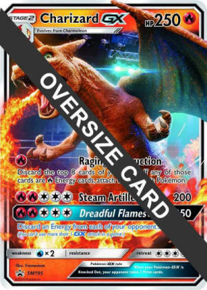 Charizard GX - Jumbo Cards #SM195 Pokemon card