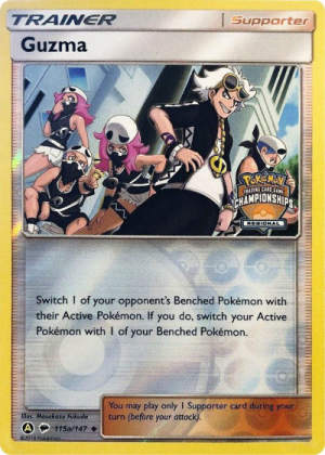 Guzma - League & Championship Cards #115A Pokemon card