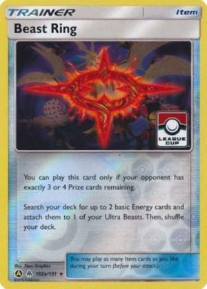Beast Ring - League & Championship Cards #102A Pokemon card