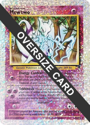 Mewtwo - Jumbo Cards #S4 Pokemon card