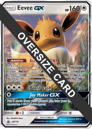 Eevee GX - Jumbo Cards #SM176 Pokemon card