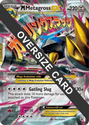 M Metagross EX - Jumbo Cards #XY35 Pokemon card