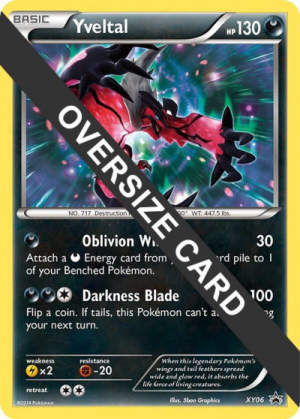 Yveltal - Jumbo Cards #XY06 Pokemon card