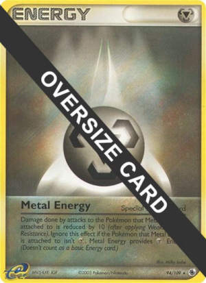 Metal Energy - Jumbo Cards #94 Pokemon card