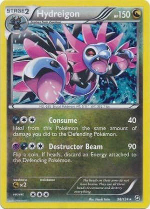 Hydreigon - Blister Exclusives #98 Pokemon card