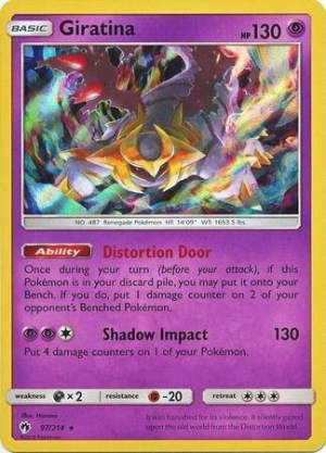 Giratina - Blister Exclusives #97 Pokemon card