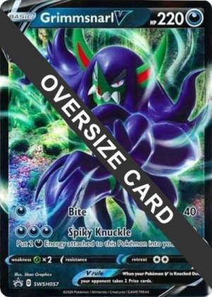 Grimmsnarl V - Jumbo Cards #SWSH057 Pokemon card