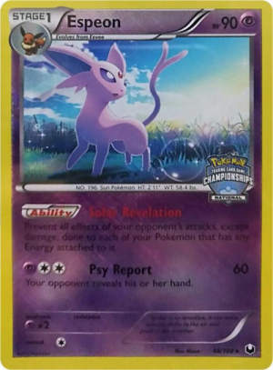 Espeon - League & Championship Cards #48 Pokemon card