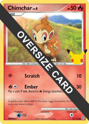 Chimchar - First Partner Pack #76 Pokemon card