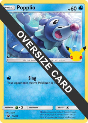 Popplio - First Partner Pack #SM03 Pokemon card