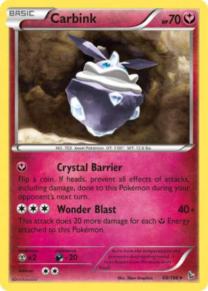 Carbink - Deck Exclusives #68 Pokemon card
