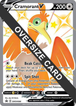 Cramorant V - Jumbo Cards #SWSH086 Pokemon card