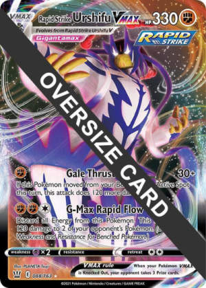 Rapid Strike Urshifu VMAX - Jumbo Cards #88 Pokemon card