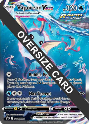Vaporeon VMAX - Jumbo Cards #SWSH182 Pokemon card
