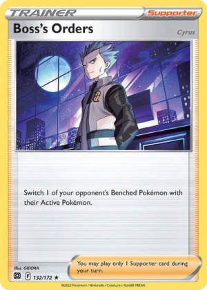 Boss's Orders - Deck Exclusives #132 Pokemon card