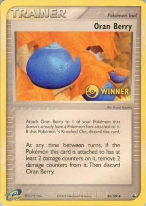 Oran Berry - League & Championship Cards #85 Pokemon card
