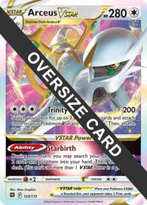 Arceus VSTAR - Jumbo Cards #123 Pokemon card
