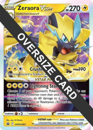 Zeraora VSTAR - Jumbo Cards #SWSH265 Pokemon card